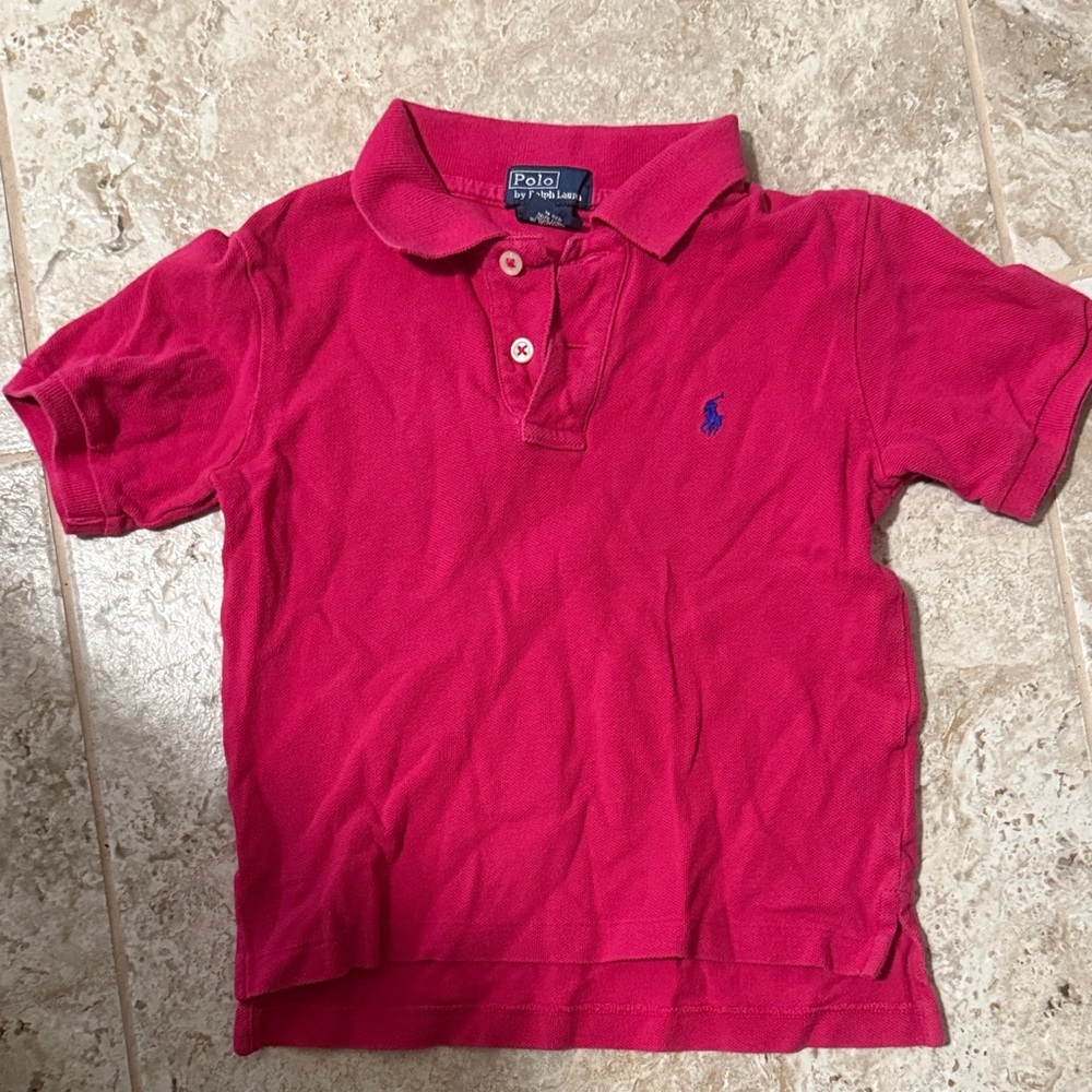 Polo by Ralph Lauren Kids Bright Red Polo Shirt